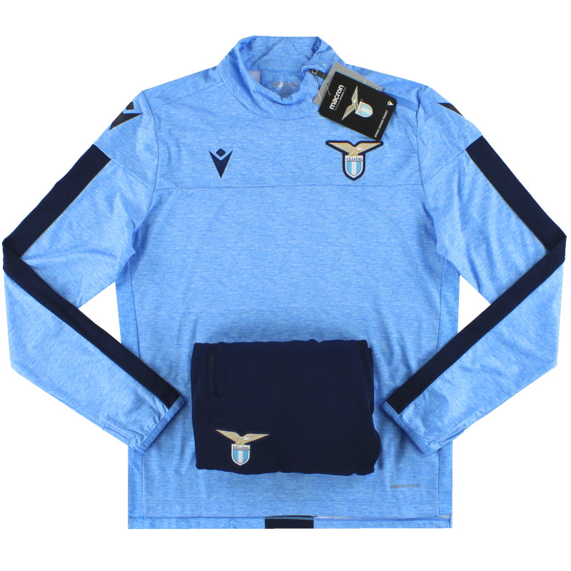 2019-20 Lazio Macron 1/4 Zip Tracksuit *BNIB* XXS.Boys Tracksuit