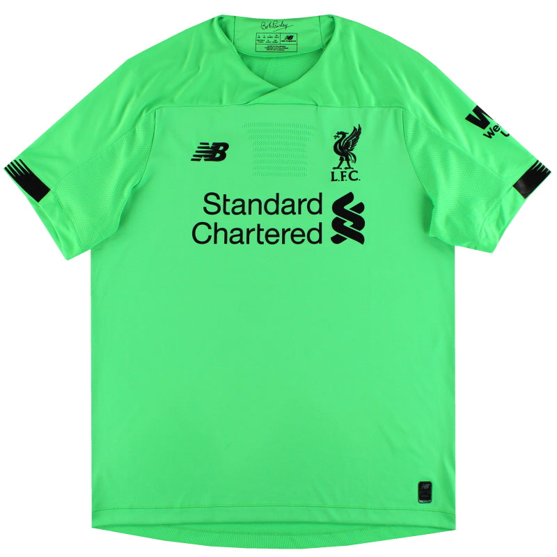 2019-20 Liverpool New Balance Goalkeeper Shirt *Mint* L Football Shirt