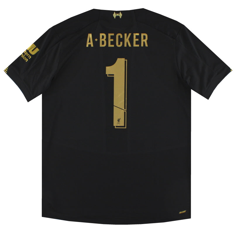 2019-20 Liverpool New Balance Goalkeeper Shirt A,Becker #1 *w/tags