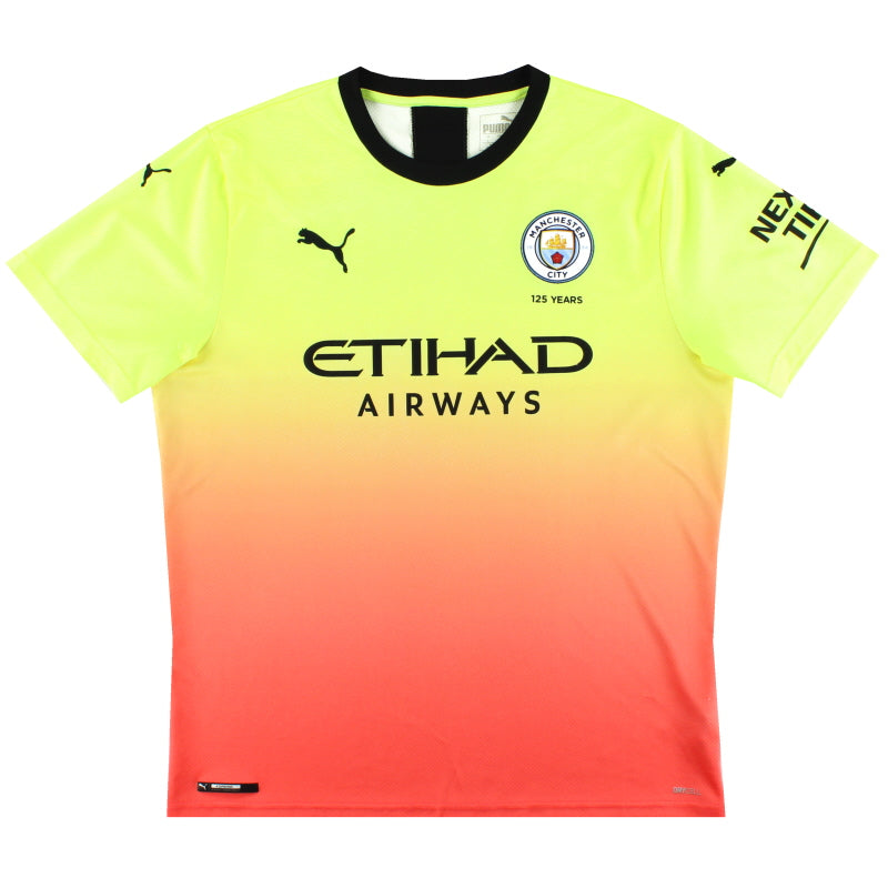 2019-20 Manchester City Puma '125 Years' Third Shirt L 755594-03