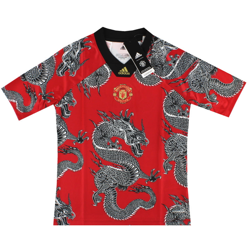 2019-20 Manchester United adidas CNY Jersey *w/tags* S.Boys Football Shirt