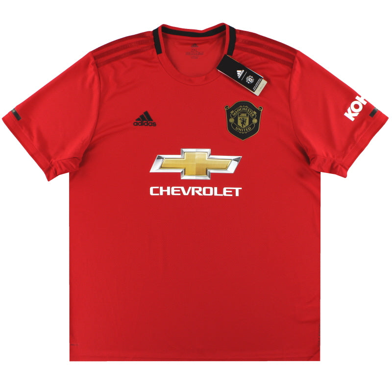 2019-20 Manchester United adidas  Home Shirt *w/tags* L.Boys Football Shirt