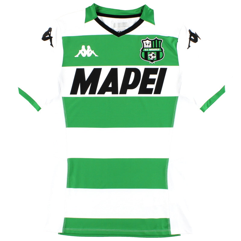 2019-20 Sassuolo Kappa Kombat Pro Away Shirt *As New* Football Shirt