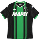 2019-20 Sassuolo Kappa Home Shirt *As New* L.Boys Football Shirt