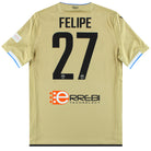 2019-20 SPAL Macron Player Issue Away Shirt Felipe #27 *As New* L Football Shirt