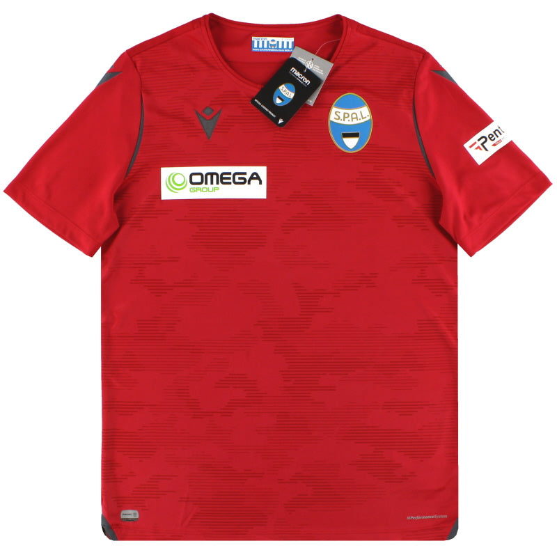 2019-20 SPAL Macron Goalkeeper Shirt Berisha #99 *As New* XL Football Shirt