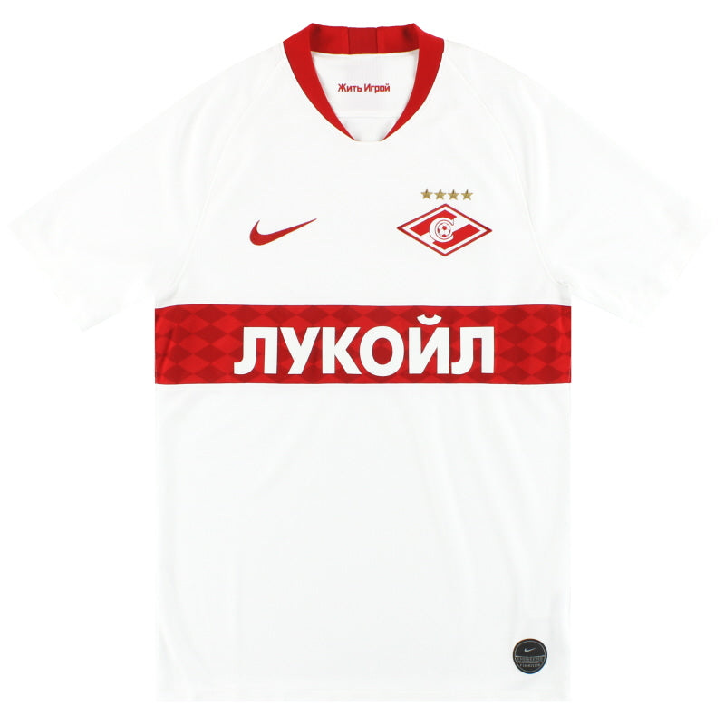2019-20 Spartak Moscow Nike Away Shirt *As New* S Football Shirt