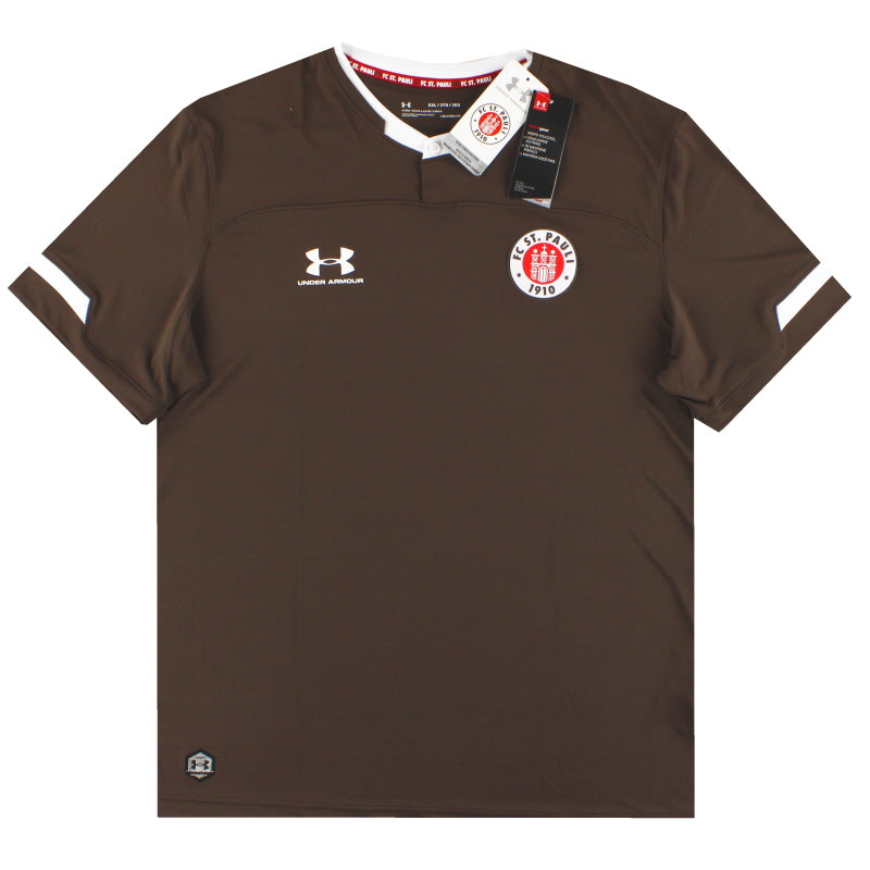 2019-20 St Pauli Under Armour Home Shirt *w/tags* XXL Football Shirt