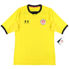 2019-20 St Pauli Under Armour Yellow Goalkeeper Shirt *w/tags* L Football Shirt