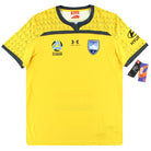 2019-20 Sydney FC Under Armour Yellow Goalkeeper Shirt *w/tags* XL Football Shirt