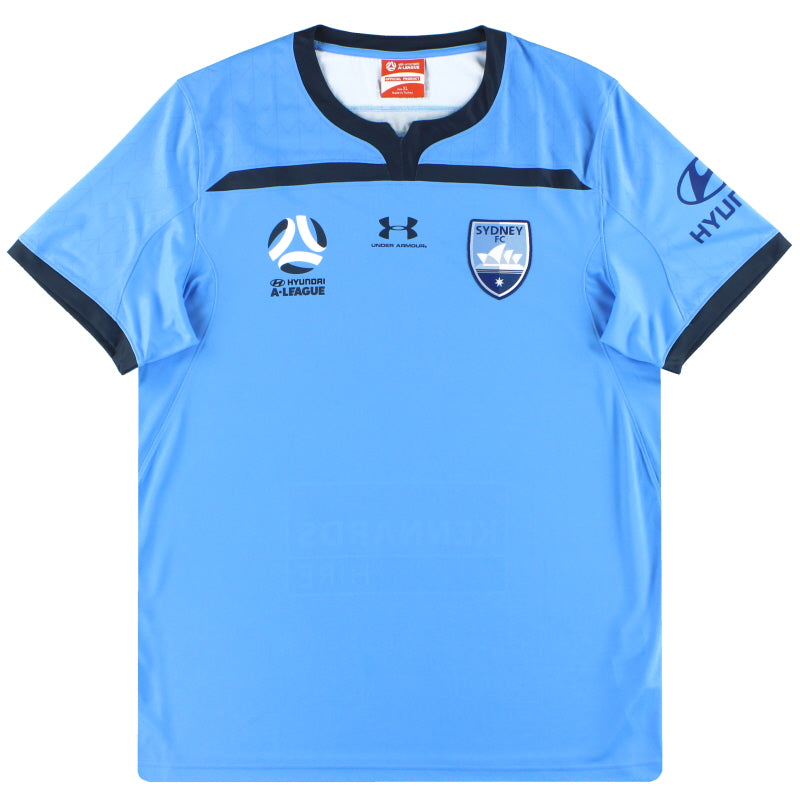 2019-20 Sydney FC Under Armour Home Shirt *As New* XL Football Shirt
