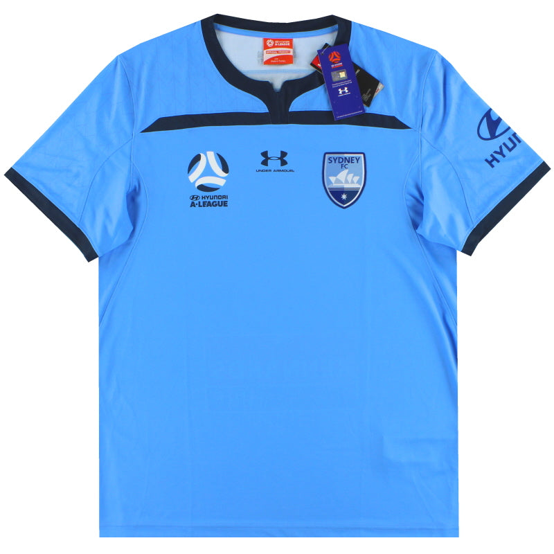 2019-20 Sydney FC Under Armour Home Shirt *w/tags* XXL Football Shirt