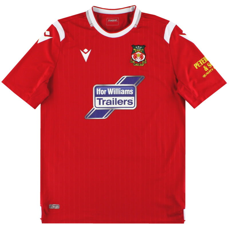 2019-20 Wrexham Macron Home Shirt XL Football Shirt