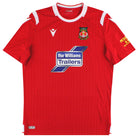2019-20 Wrexham Macron Home Shirt *As New* XL Football Shirt