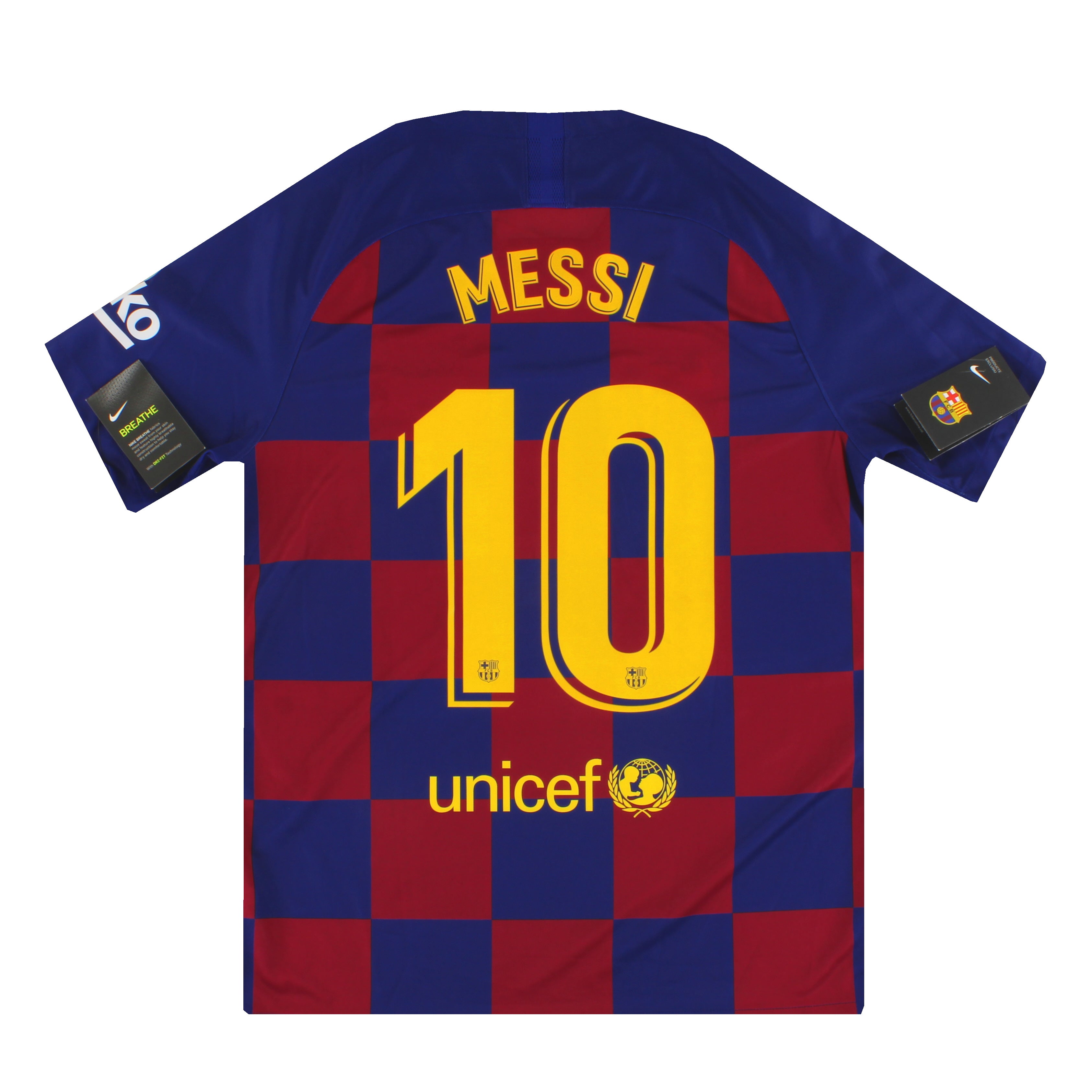 2019-20 Barcelona Nike Home Shirt Messi #10 *w/tags* L AJ5532-456