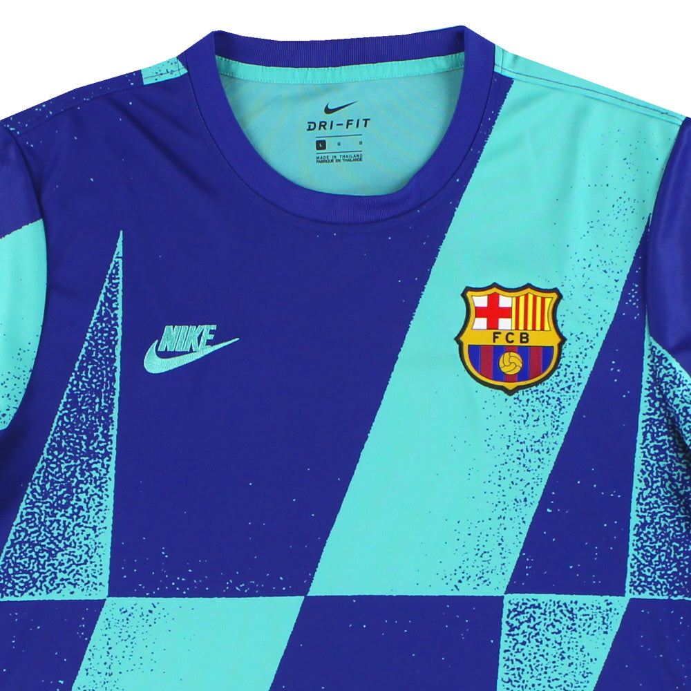 2019-20 Barcelona Nike Pre-Match Shirt L BV2096-314 | Vintage