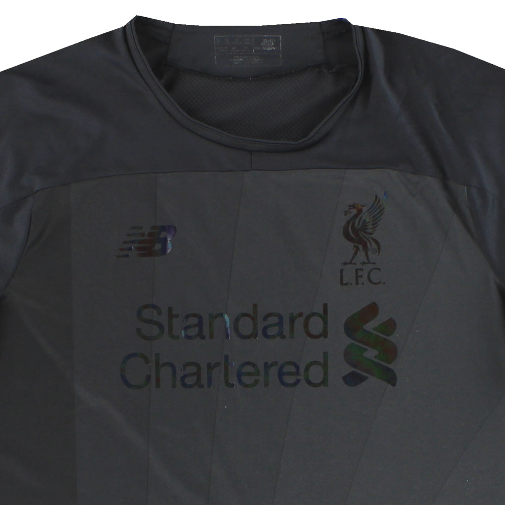 2019-20 Liverpool New Balance Blackout Shirt XL MST931539