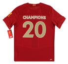 2019-20 Liverpool New Balance Home Shirt Champions #20 *w/tags*