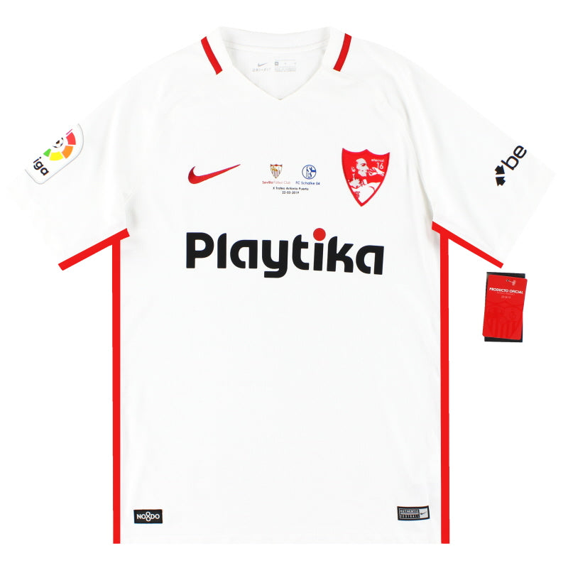 2019 Sevilla Nike 'Antonio Puerta Trophy' Home Shirt *BNIB* 833017-102 ...