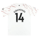2020-21 Arsenal adidas Away Shirt Aubameyang #14 M Football Shirt