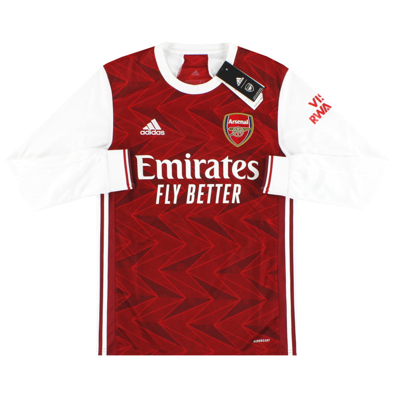 2020-21 Arsenal adidas Home Shirt L/S *w/tags* S Football Shirt