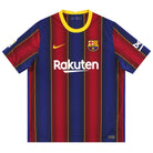 2020-21 Barcelona Nike Home Shirt *Mint* XL Football Shirt