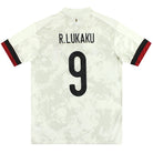 2020-21 Belgium adidas Away Shirt R.Lukaku #9 *As New* M Football Shirt