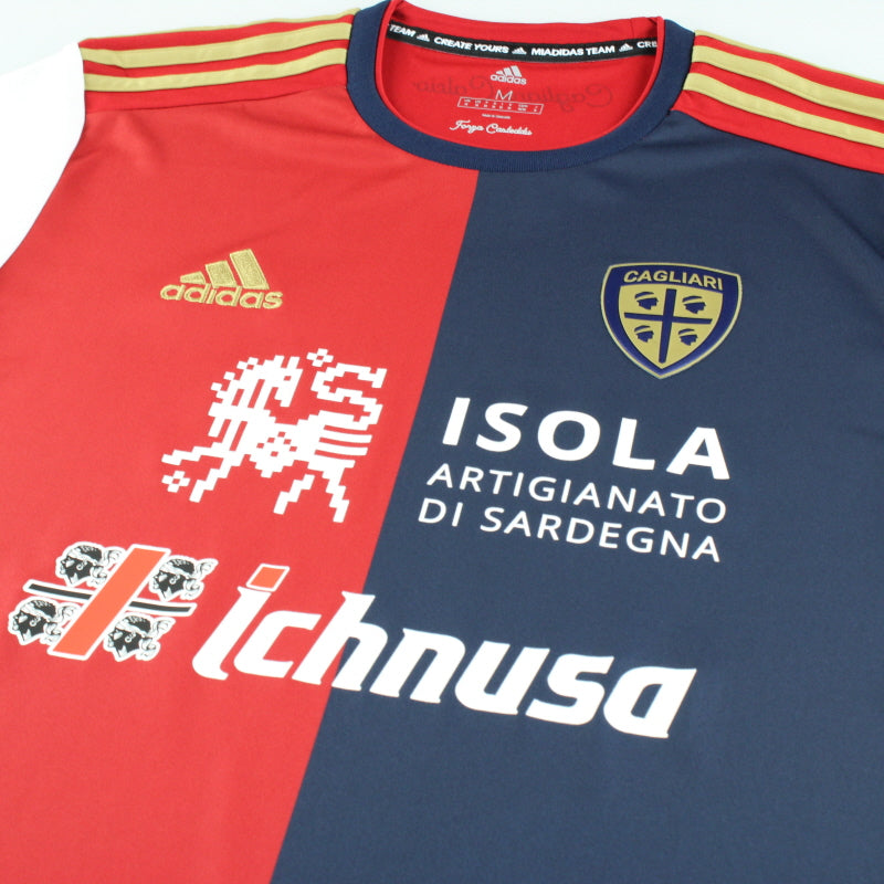 2020-21 Cagliari adidas Centenary Home Shirt *w/tags* M CE8714