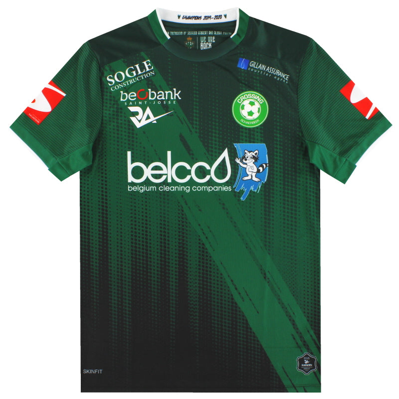 2020-21 Crossing Schaerbeek Home Shirt *As New* M Football Shirt