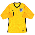 2020-21 England Nike Player Issue Goalkeeper Shirt #1 *As New* XL Football Shirt