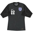 2020-21 England Nike Player Issue Goalkeeper Shirt #22 *As New* M Football Shirt