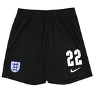 2020-21 England Nike Player Issue Goalkeeper Shorts #22 *As New* L Football Shirt