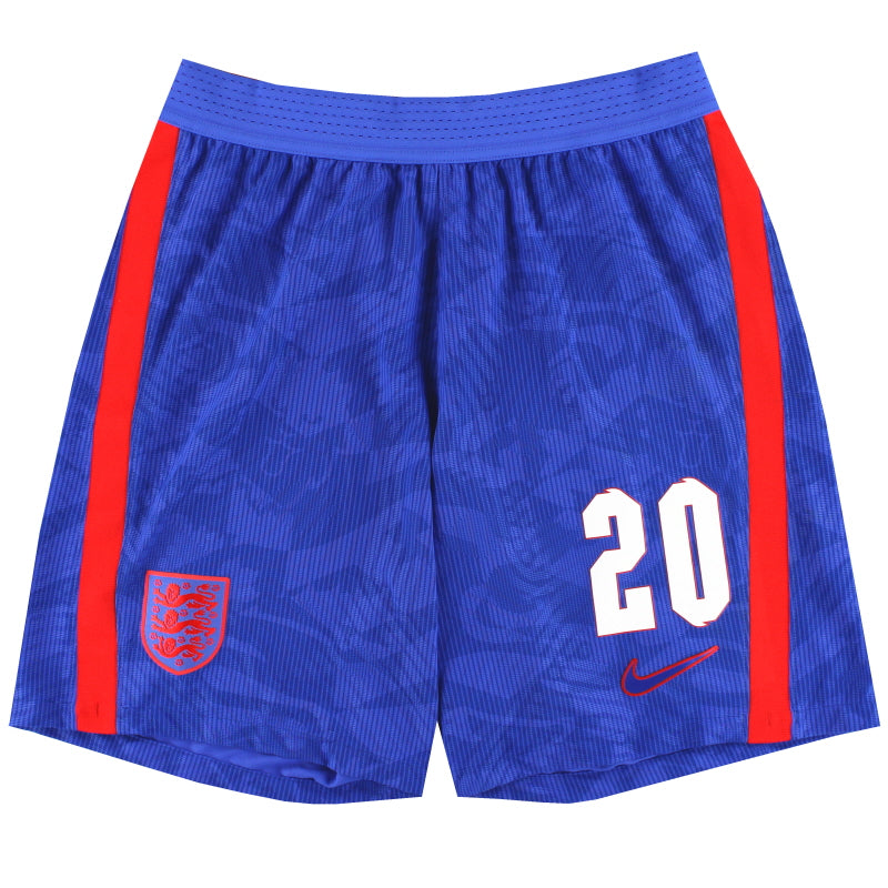 2020-21 England Nike Player Issue Vaporknit Away Shorts *As New* #20 L Football Shorts