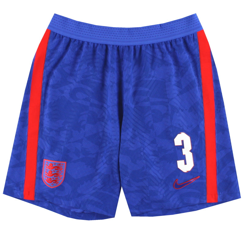 2020-21 England Nike Player Issue Vaporknit Away Shorts *As New* #3 L Football Shorts