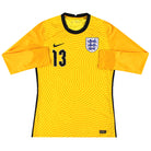 2020-21 England Nike Player Issue Goalkeeper Shirt #13 *As New* L Football Shirt