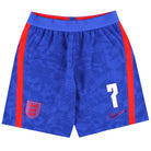 2020-21 England Nike Player Issue Vaporknit Away Shorts *As New* #7 L Football Shorts