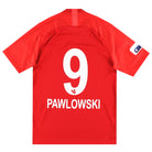 2020-21 Gaziantep FK Nike Away Shirt Pawlowski #9 M Football Shirt