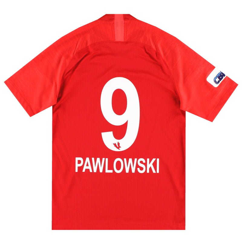 2020-21 Gaziantep FK Nike Away Shirt Pawlowski #9 M Football Shirt