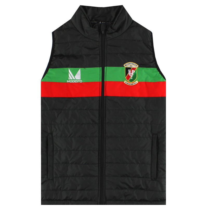 2020-21 Glentoran Modesto Gilet XS Gilet