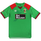 2020-21 Glentoran Umbro Home Shirt *As New* L Football Shirt