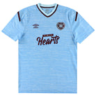 2020-21 Hearts Umbro Away Shirt *As New* L Football Shirt