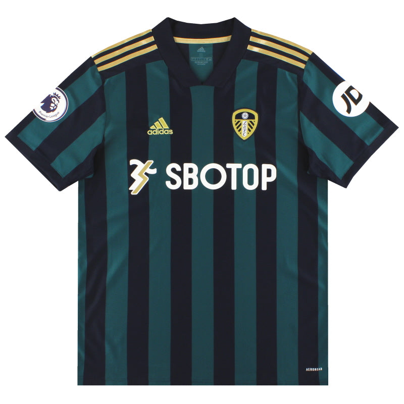 2020-21 Leeds adidas Away Shirt *Mint* M Football Shirt