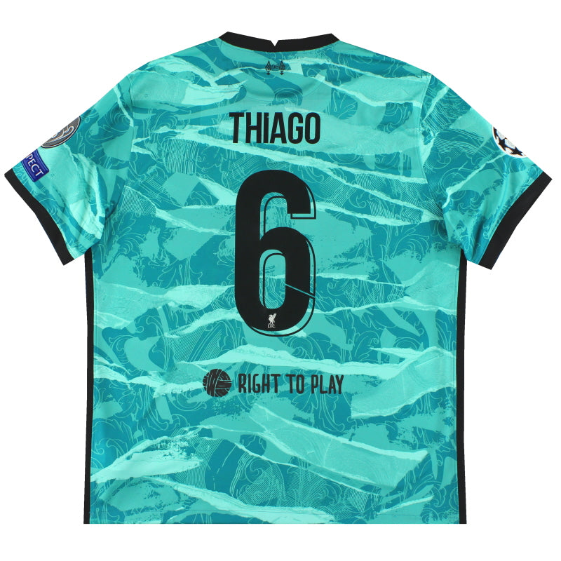 2020-21 Liverpool Nike Away Shirt Thiago #6 *w/tags* XL CZ2635-354