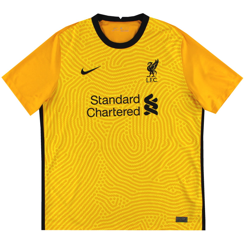 2020-21 Liverpool Nike Goalkeeper Shirt L Football Shirt