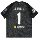 2020-21 Liverpool Nike Goalkeeper Shirt A.Becker #1 *w/tags* XL Football Shirt