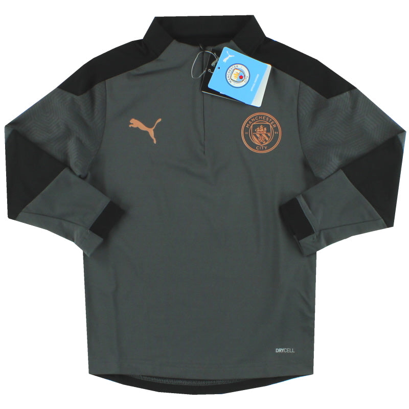 2020-21 Manchester City Puma 1/4 Zip Top *BNIB* XS.Boys Football Shirt