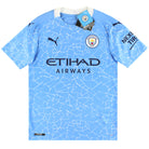 2020-21 Manchester City Puma Home Shirt *w/tags* S Football Shirt