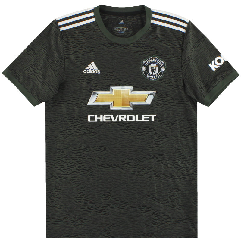 2020-21 Manchester United adidas Away Shirt M GC7958 Vintage