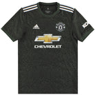 2020-21 Manchester United adidas Away Shirt L Football Shirt