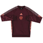 2020-21 Manchester United adidas Travel Sweatshirt XS Sweatshirt